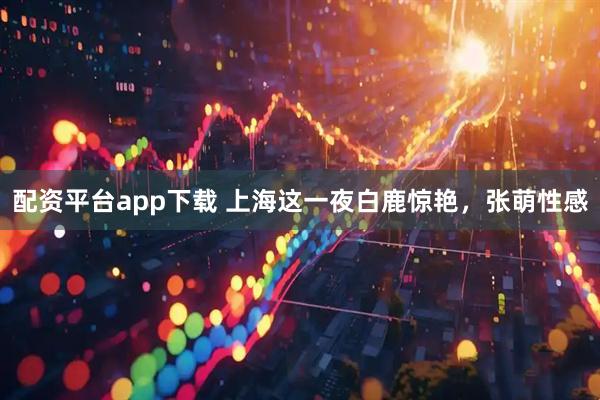 配资平台app下载 上海这一夜白鹿惊艳，张萌性感