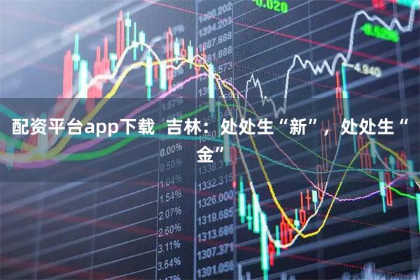 配资平台app下载  吉林：处处生“新”，处处生“金”